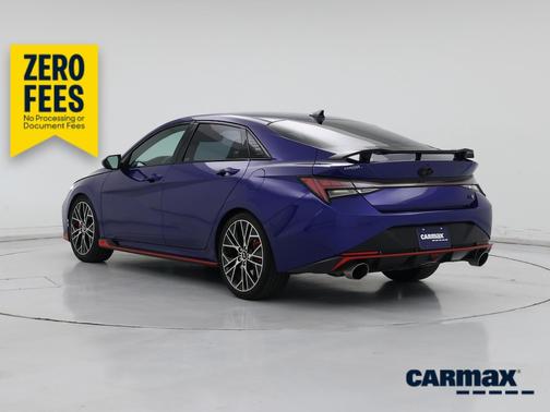 Blue 2022 Hyundai ELANTRA N