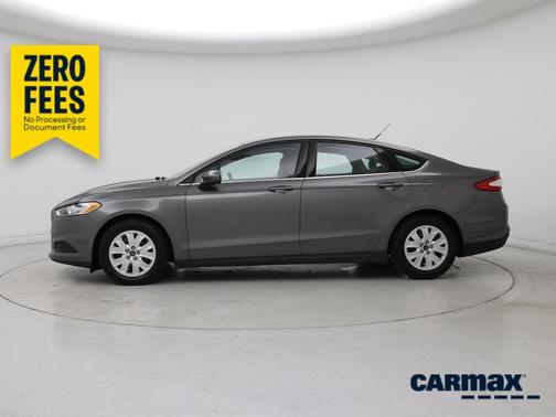Gray 2014 Ford Fusion S