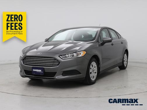 Gray 2014 Ford Fusion S