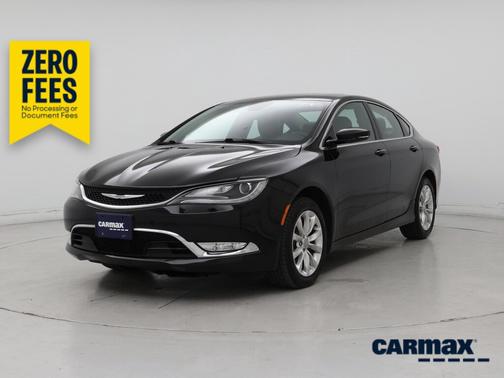 Black 2015 Chrysler 200 C