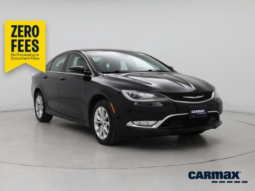 Black 2015 Chrysler 200 C