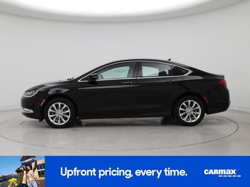 Black 2015 Chrysler 200 C