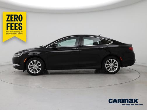 Black 2015 Chrysler 200 C