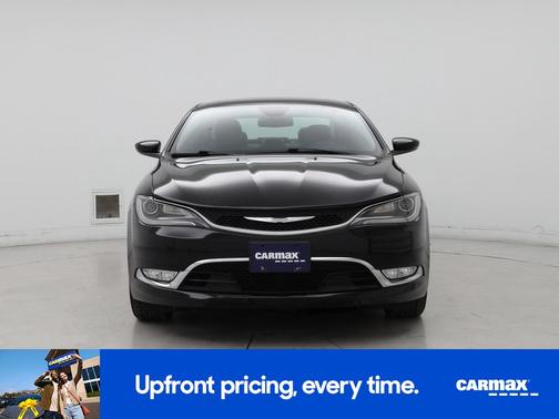 Black 2015 Chrysler 200 C