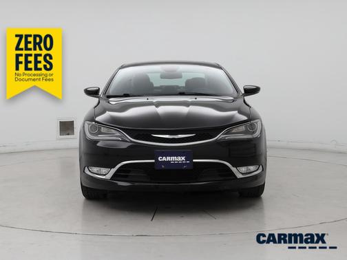 Black 2015 Chrysler 200 C