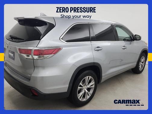 White 2015 Toyota Highlander LE Plus