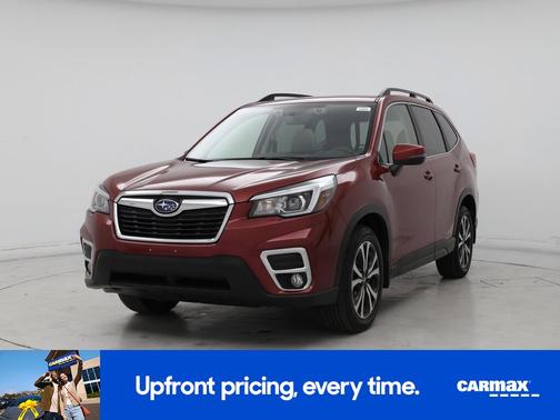 Burgundy 2020 Subaru Forester Limited