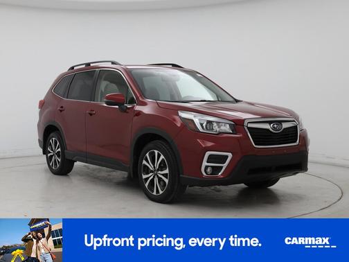 Burgundy 2020 Subaru Forester Limited