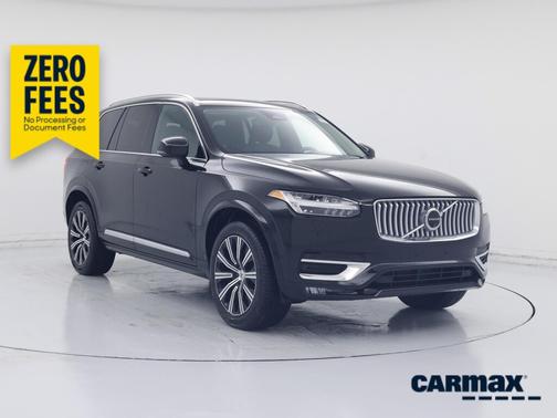 Black 2024 Volvo XC90 B6 Plus Bright Theme