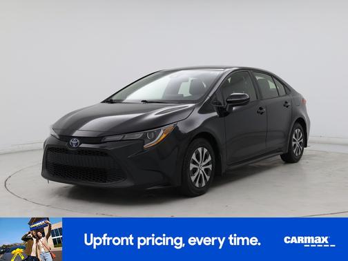 Black 2022 Toyota Corolla Hybrid LE