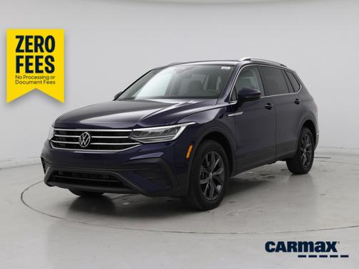 Blue 2022 Volkswagen Tiguan SE