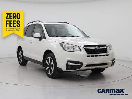 White 2018 Subaru Forester 2.5I Premium