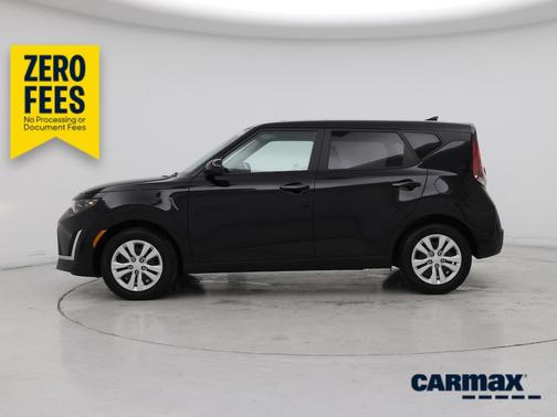 Black 2023 Kia Soul LX