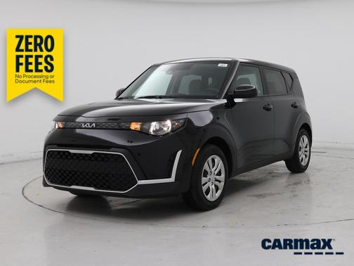 Black 2023 Kia Soul LX