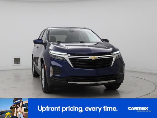 Blue 2022 Chevrolet Equinox LT