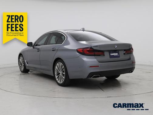 Gray 2021 BMW 530 I