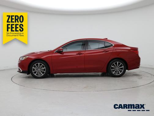 Red 2020 Acura TLX