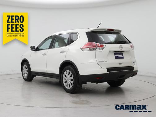White 2014 Nissan Rogue S