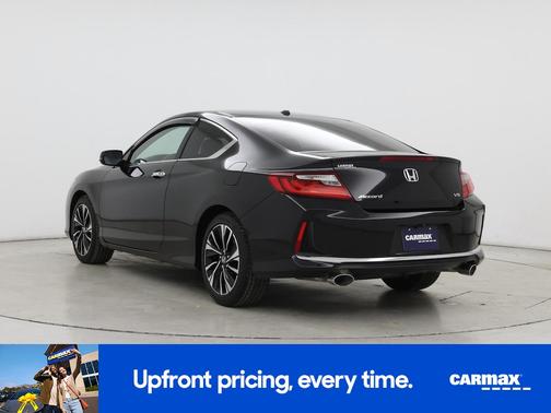 Black 2017 Honda Accord EX-L