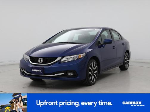 Blue 2014 Honda Civic EX-L