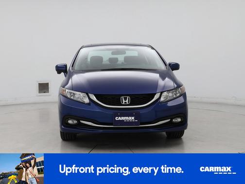 Blue 2014 Honda Civic EX-L