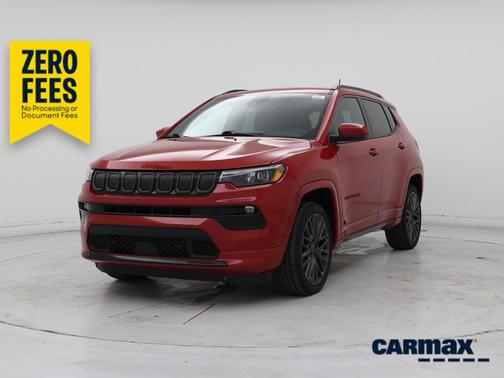 Red 2022 Jeep Compass Red Edition