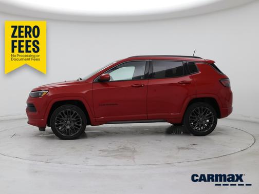 Red 2022 Jeep Compass Red Edition