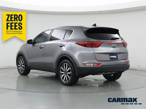 Gray 2017 Kia Sportage EX