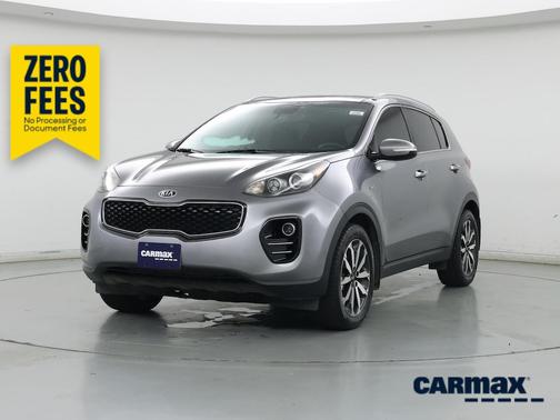 Gray 2017 Kia Sportage EX