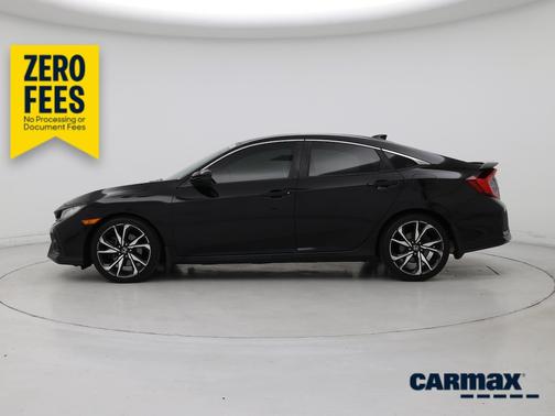 Black 2018 Honda Civic SI