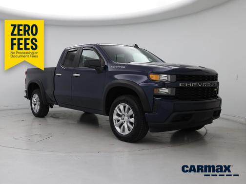 Blue 2020 Chevrolet Silverado 1500 Custom