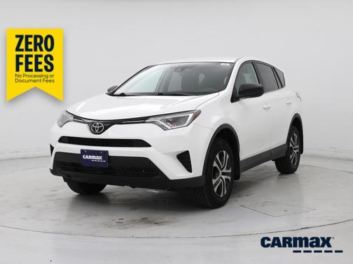 White 2017 Toyota RAV4 LE