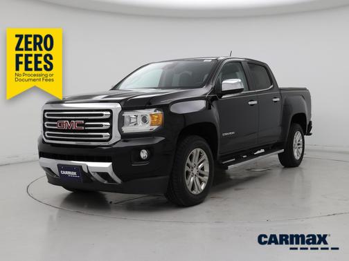 Black 2020 GMC Canyon SLT