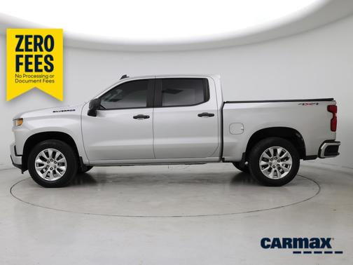 Silver 2021 Chevrolet Silverado 1500 Custom