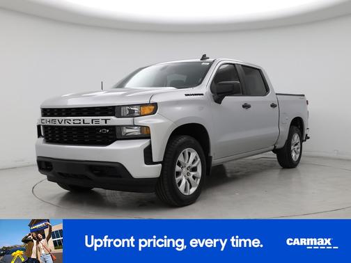 Silver 2021 Chevrolet Silverado 1500 Custom