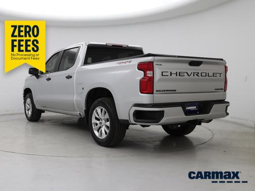 Silver 2021 Chevrolet Silverado 1500 Custom