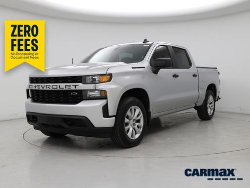 Silver 2021 Chevrolet Silverado 1500 Custom