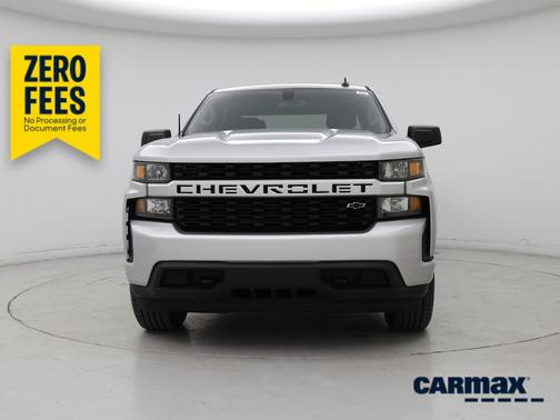 Silver 2021 Chevrolet Silverado 1500 Custom