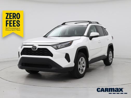 White 2020 Toyota RAV4 LE