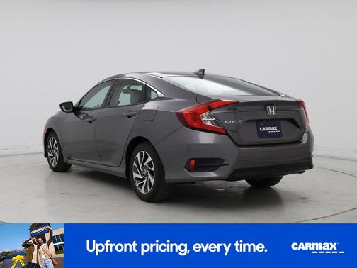 Gray 2018 Honda Civic EX