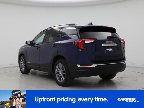 Blue 2023 GMC Terrain SLT
