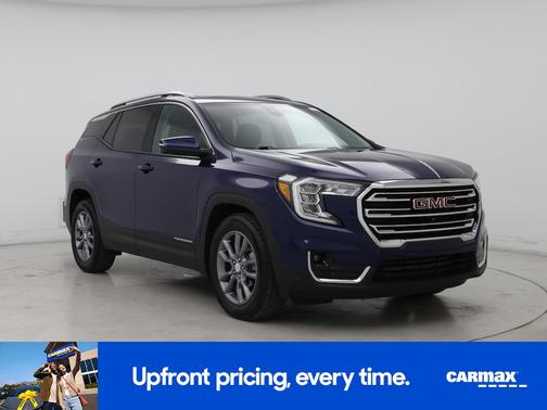 Blue 2023 GMC Terrain SLT