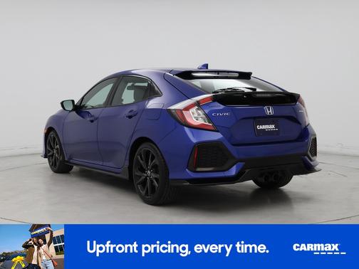 Blue 2018 Honda Civic Sport
