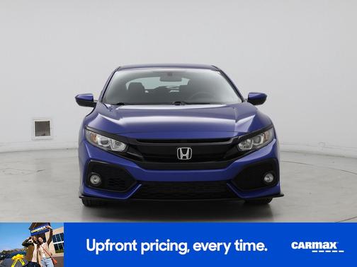 Blue 2018 Honda Civic Sport