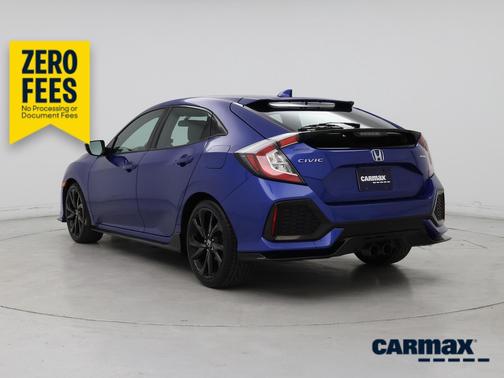 Blue 2018 Honda Civic Sport