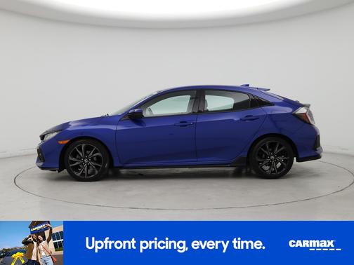 Blue 2018 Honda Civic Sport