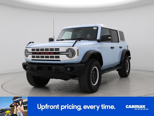 Blue 2023 Ford Bronco Heritage Limited