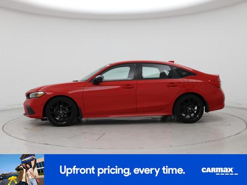 Red 2022 Honda Civic Sport