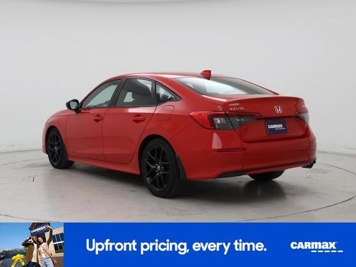 Red 2022 Honda Civic Sport