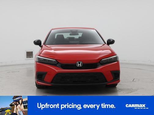 Red 2022 Honda Civic Sport